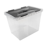 Sunware onyx storage box 25l transparent
