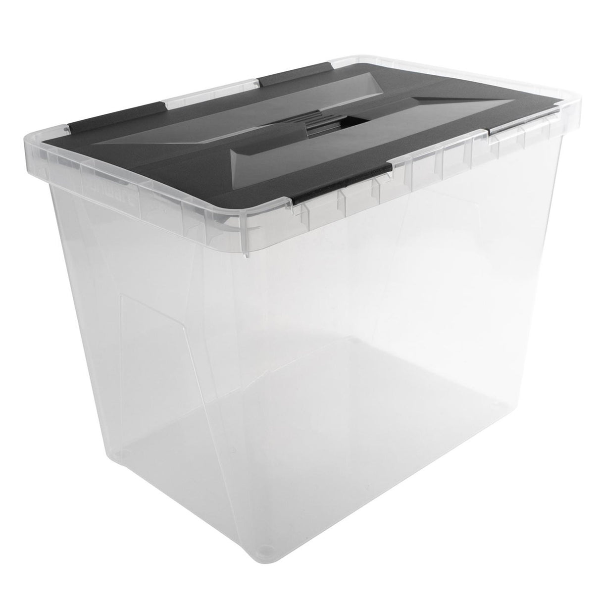Sunware onyx storage box 40l transparent