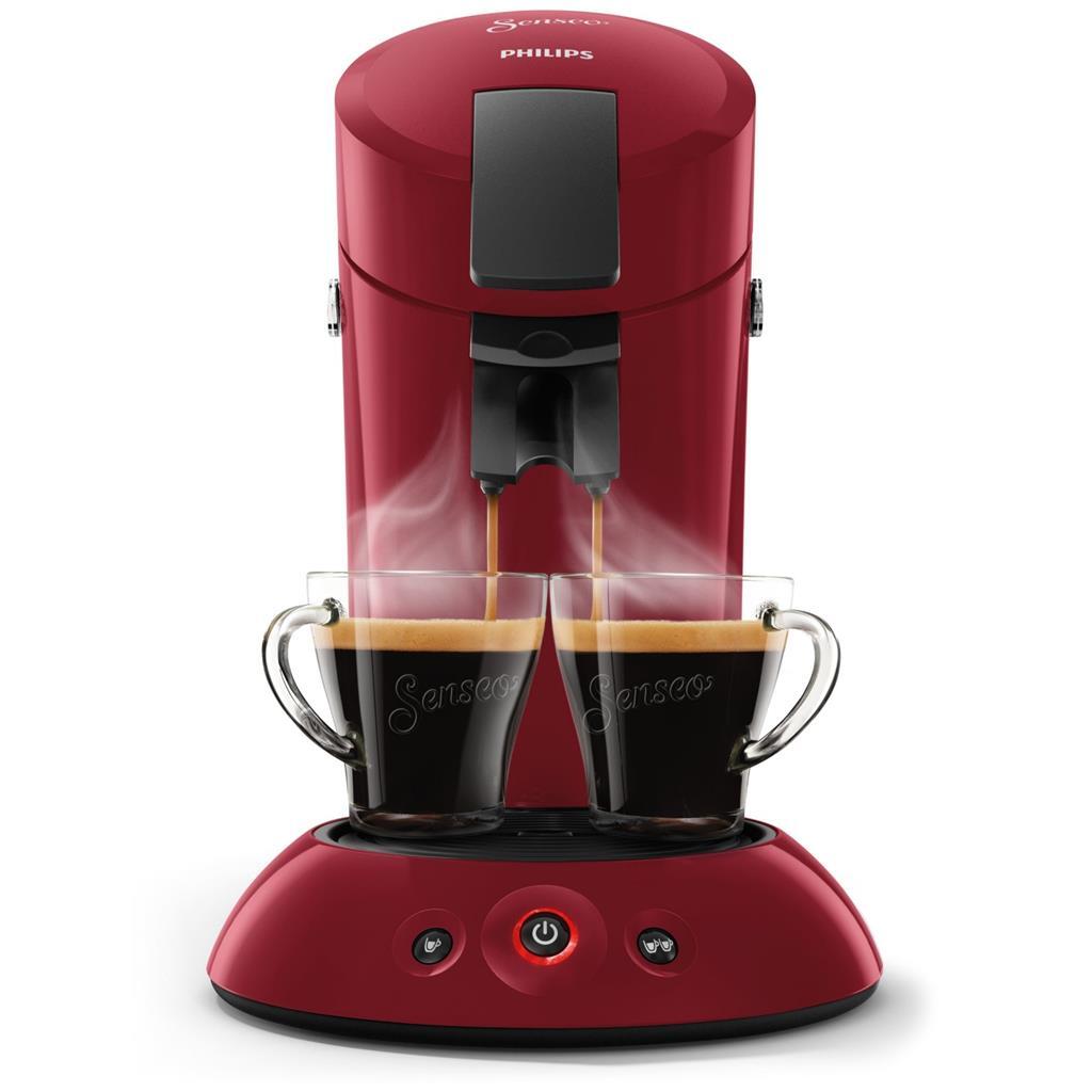 Philips HD6553 80 Senseo Original Coffee Padacher Red