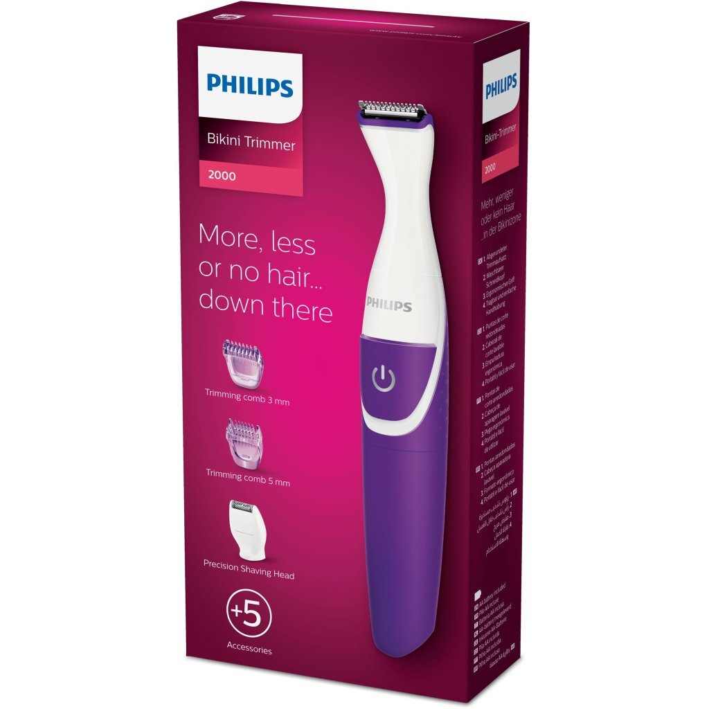 Philips BRT383 15 Bikinitrimler Violet White