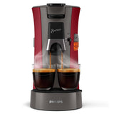 PHILIPS CSA230 90 SENSEO SELEZIONE CAFFACCHIO MACCHINA ROSSO