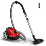 Philips XD3140 09 3000 Series Performer Compact Sukuum Cleaner 900W Red Black