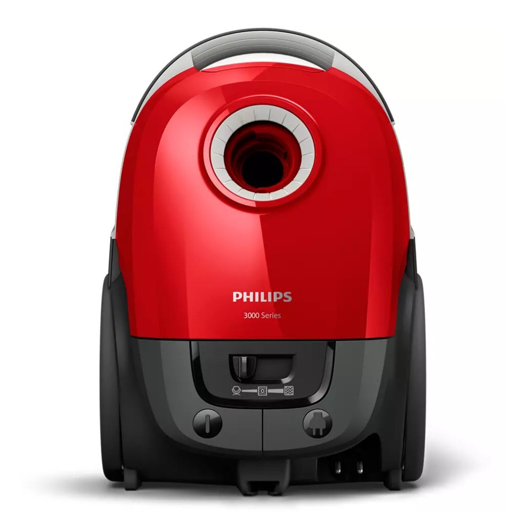 Philips XD3140 09 3000 Series Performer Compact Vacuum Cleaner 900W Red Black