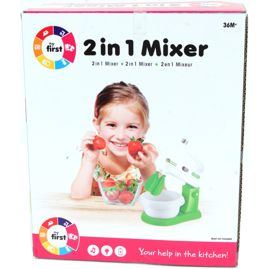 My first mijn eerste mixer