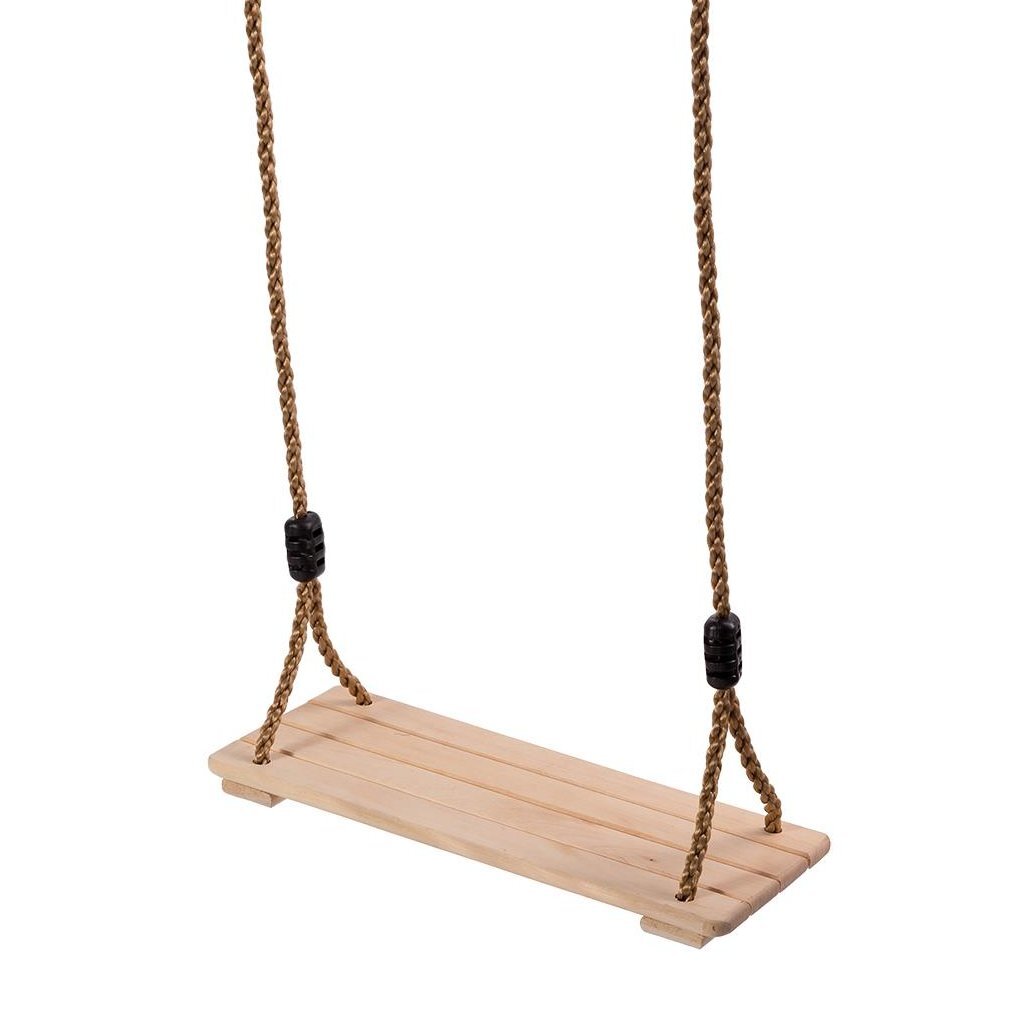 Alerta al aire libre Swing de madera 42x5x130 cm