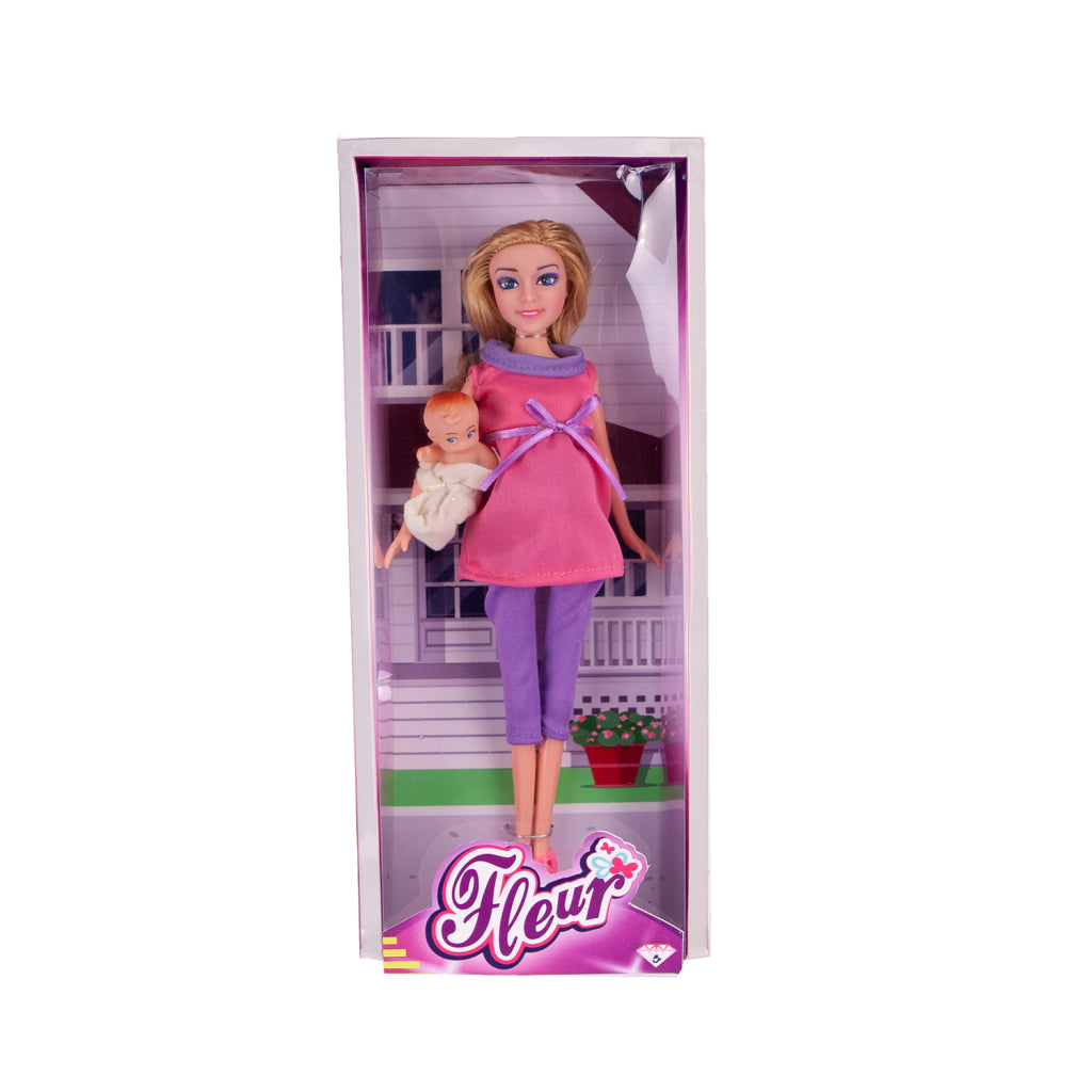 Fleur doll pregnant with baby