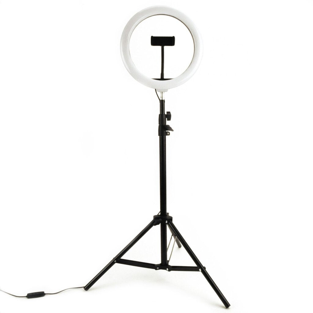 Basis Selfie Ring Lamp 26 cm mat Stativ 210cm