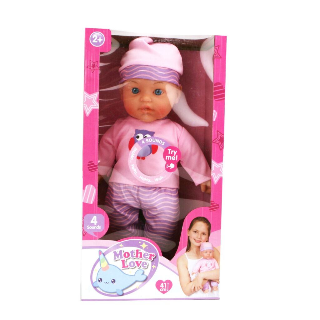 Základní matka láska baby pop 41 cm + zvuk