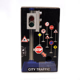 Basic traffic light with traffic signs + light and sound