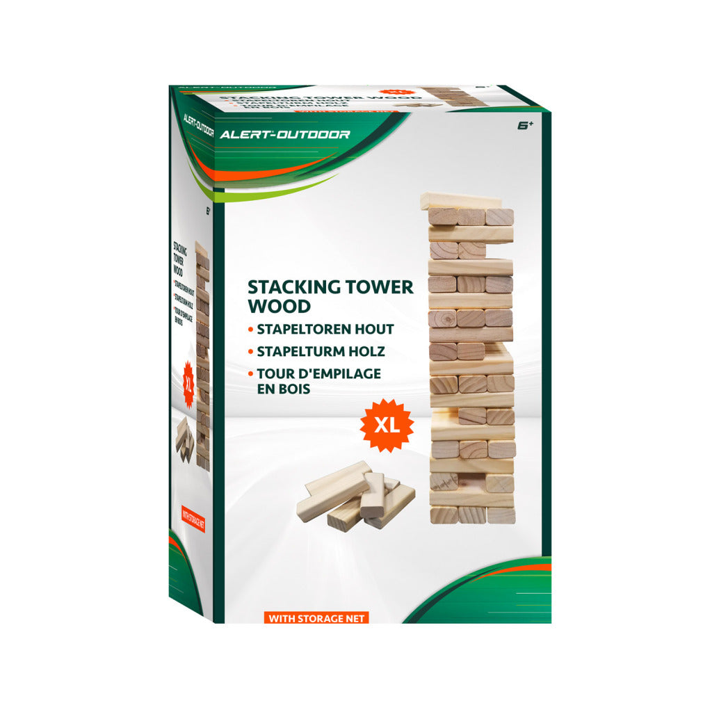 Alarm Outdoor XL Wooden Stacking Tower