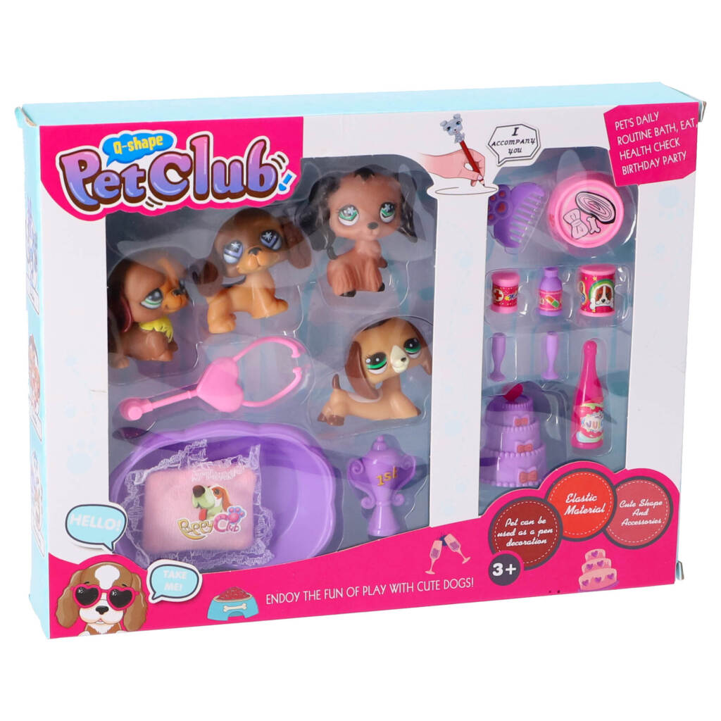 Ostatní značky Q-Shape Petsclub Péma Care Play Set