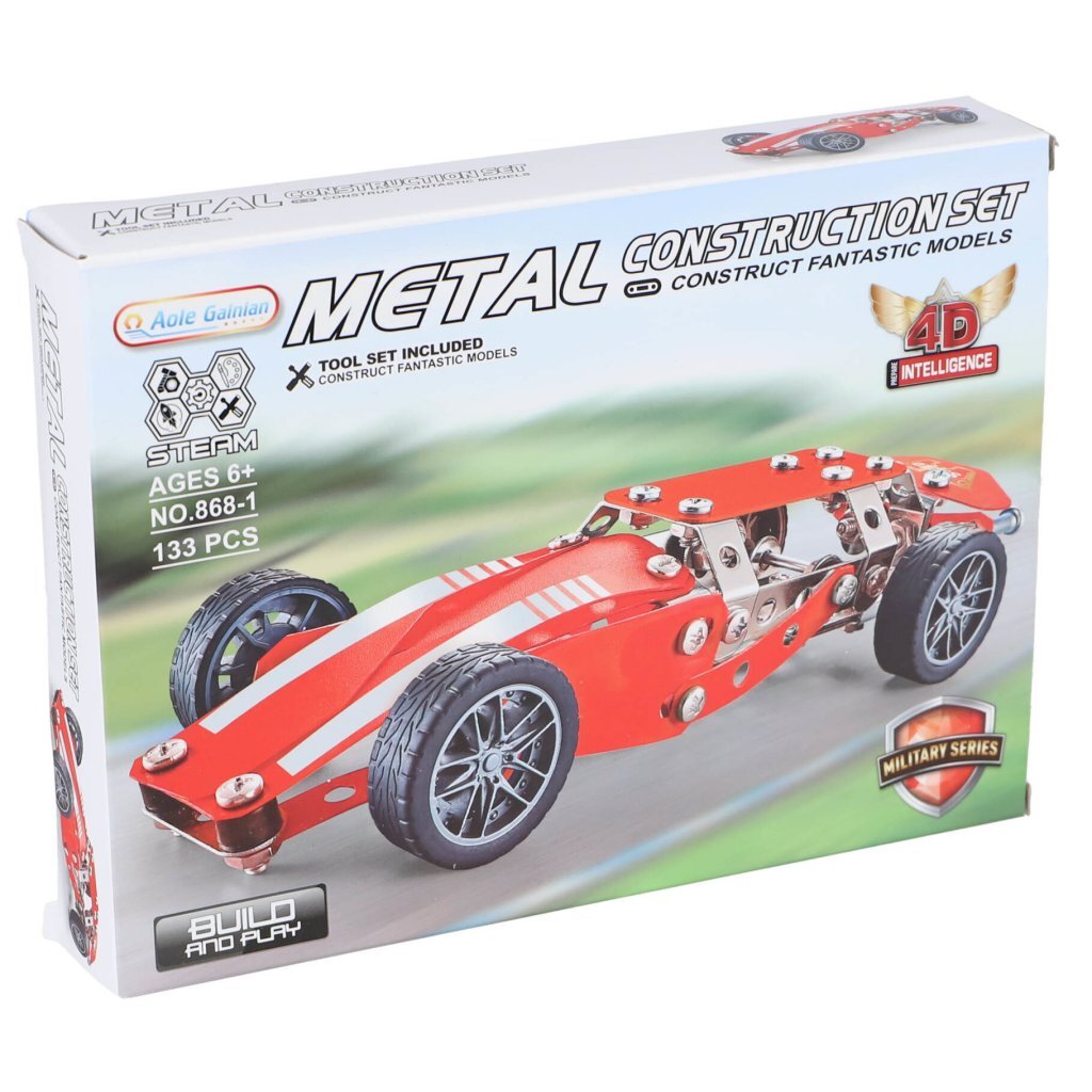 Other brands Construction set metal racing car