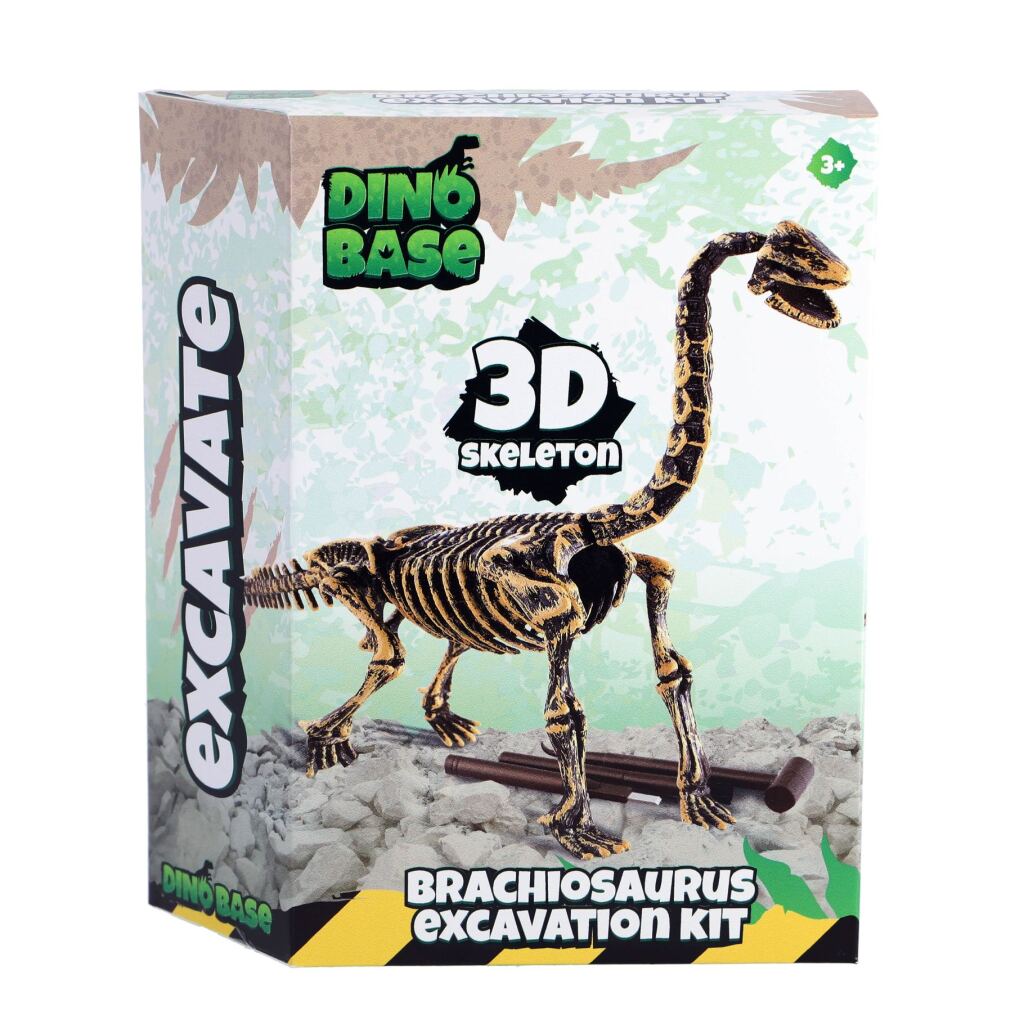 Dinobase Dino 3d Brachiosaurus skelet