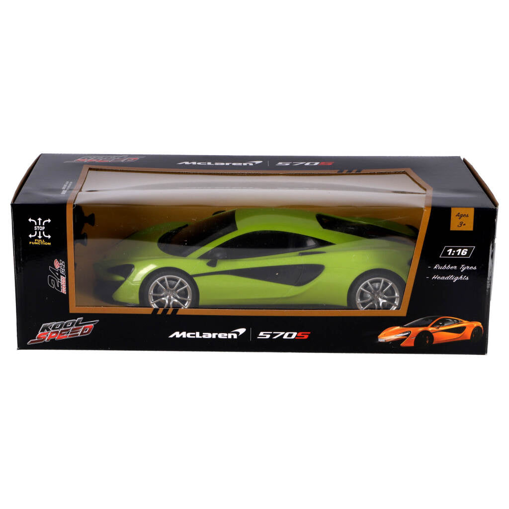 Kool Speed ​​RC McLaren 5705 1:16 + lahka neonska zelena