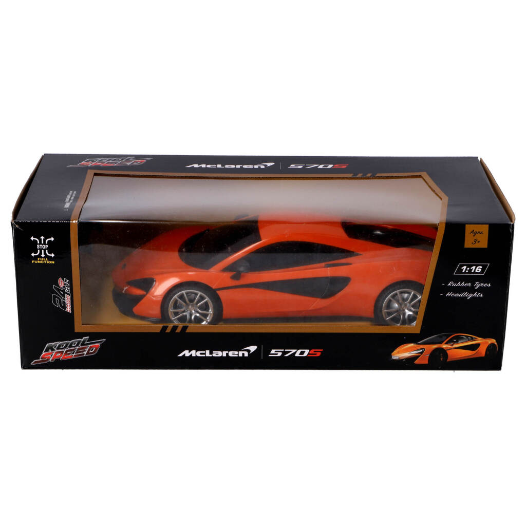 Koolgeschwindegkeet RC McLaren 5705 1:16 + Liicht orange