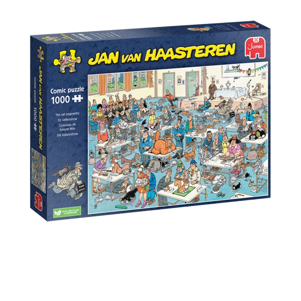 Jan van Haasteren Legpuzzel Kattenshow, 1000st.