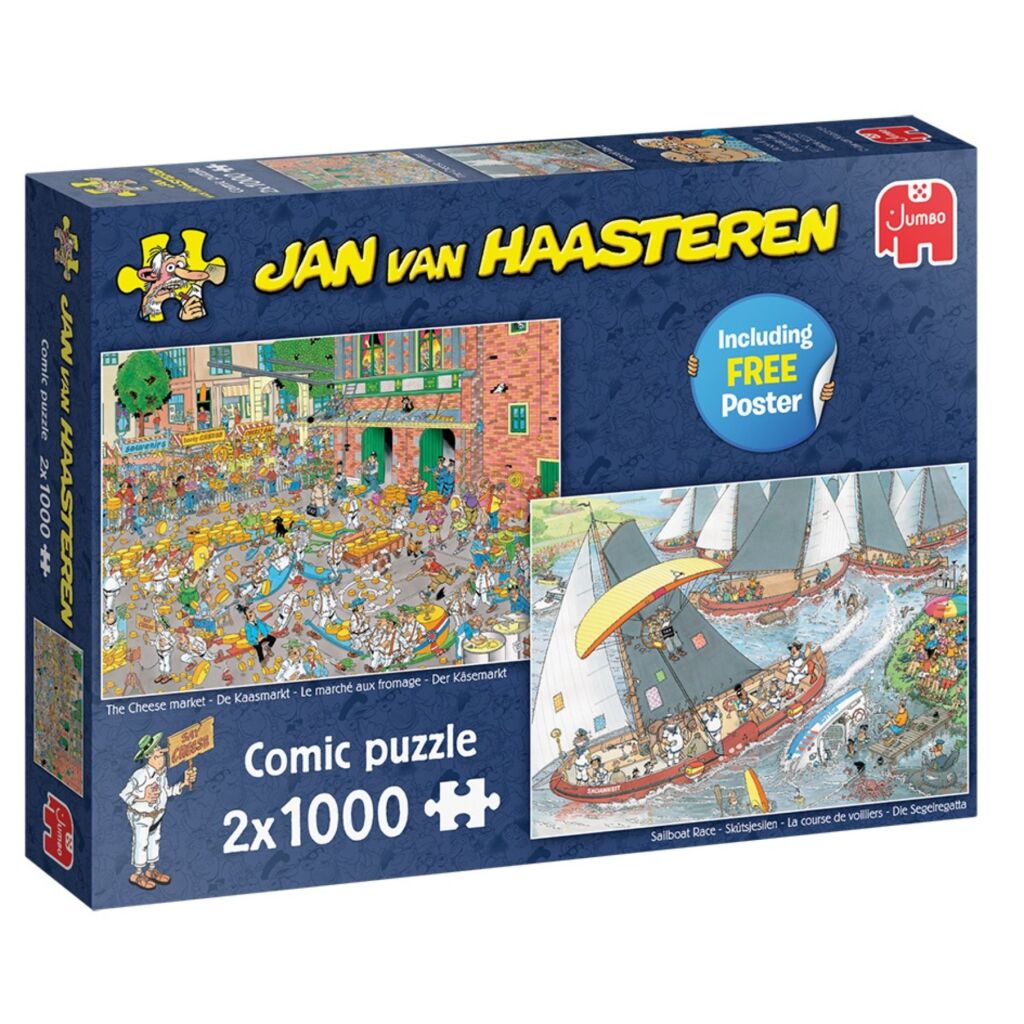 Jan van Haasteren Legpuzzel Hollandse Tradities, 2x1000st.