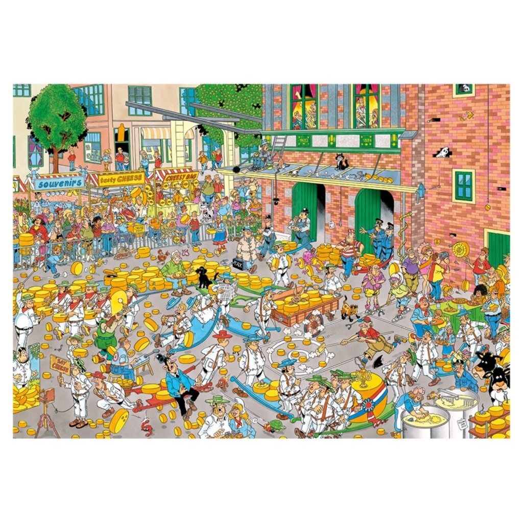 Jan van Haasteren Legpuzzel Hollandse Tradities, 2x1000st.