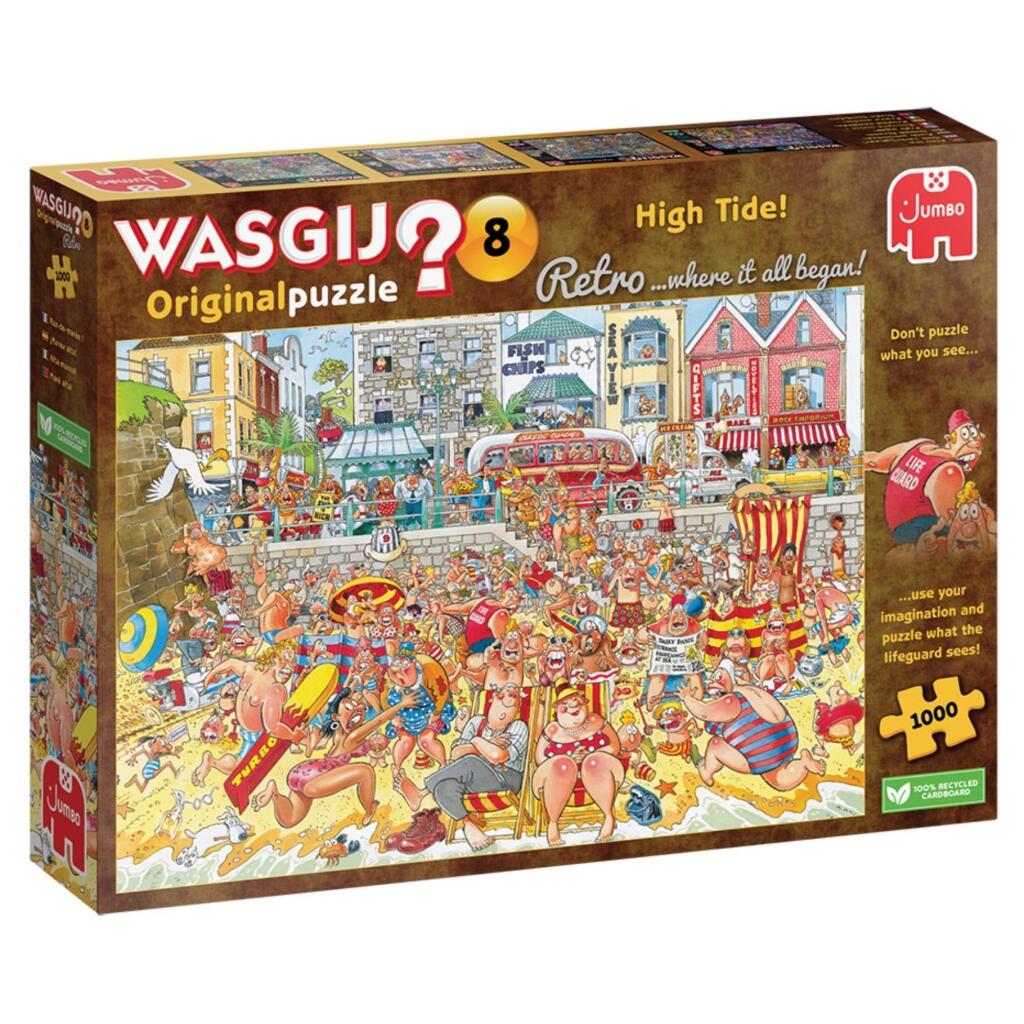 Jumbo Wasgij Retro Original 8 Legpuzzel Vloed!, 1000st.