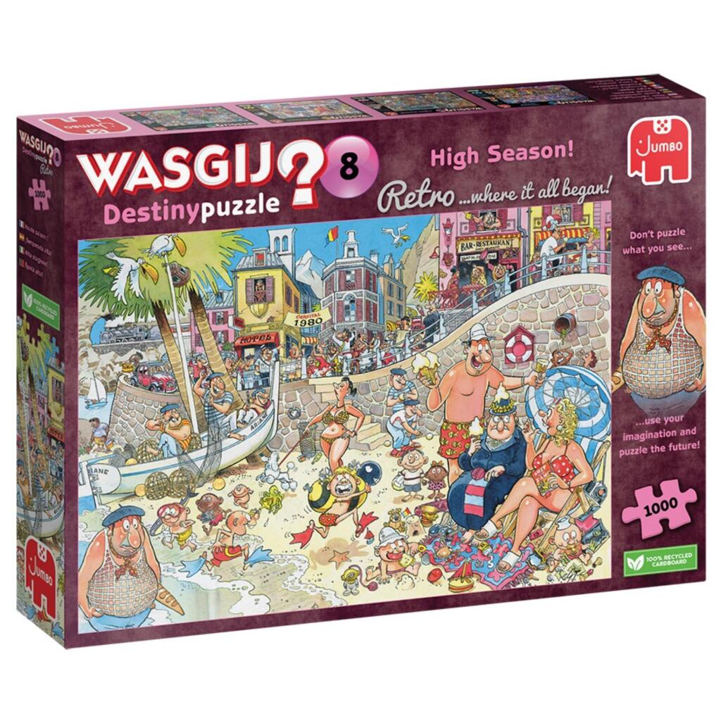 Jumbo Wasgij Retro Destiny 8 Legpuzzel Hoogseizoen!, 1000st.