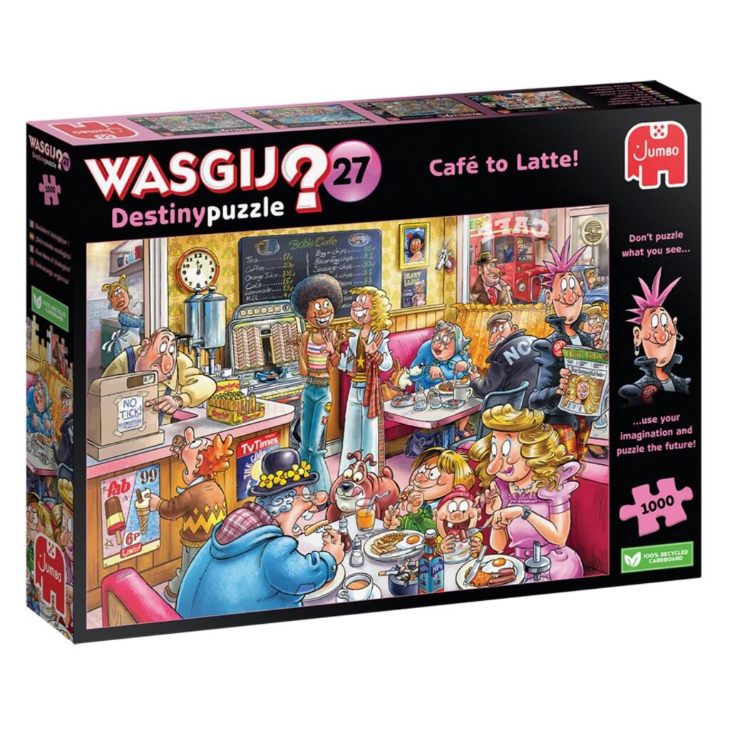 Jumbo Wasgij Destiny 27 Legpuzzel De Koffieshop!, 1000st.