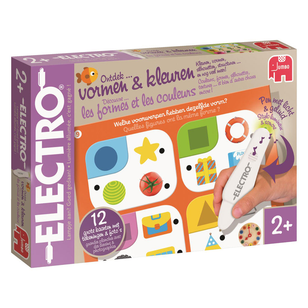 Jumbo Electro Wonderpen Vormen Kleuren Educatief Spel