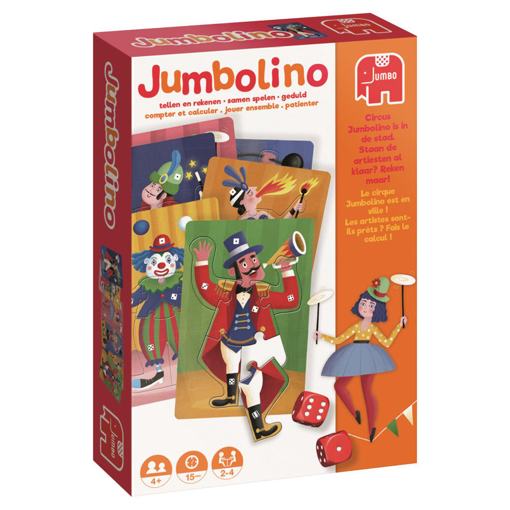 Jumbo Jumbolino Puzzle Wierfel Spill