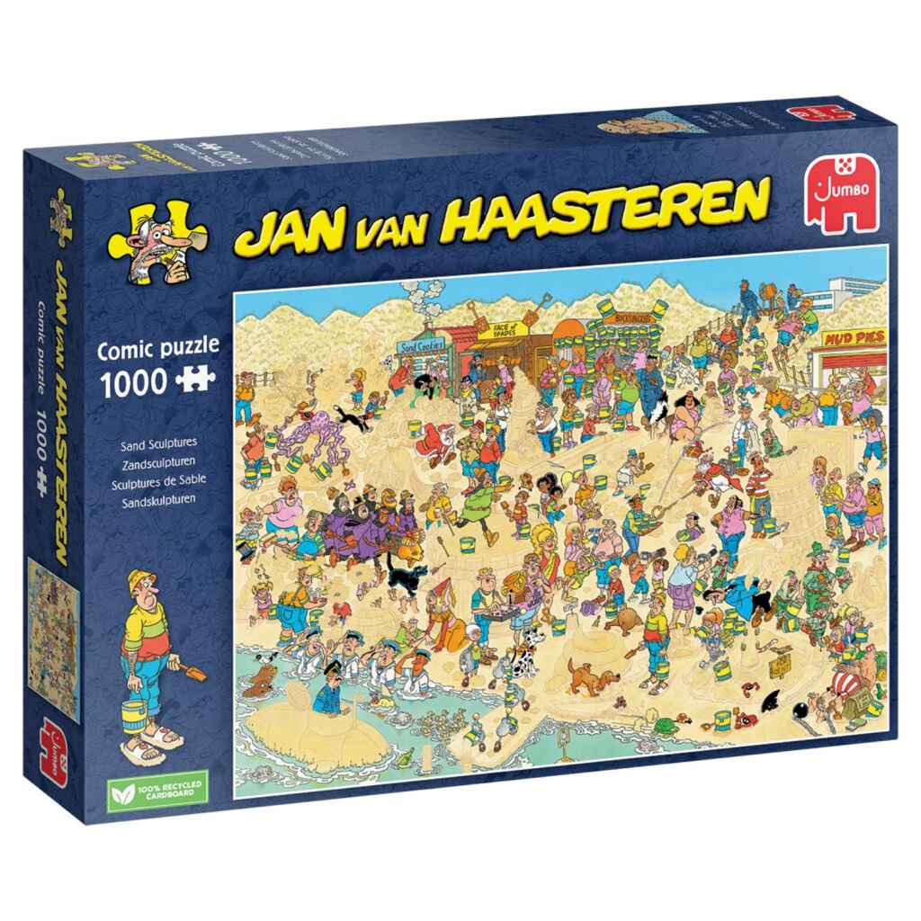 Jan van Haasteren Legpuzzel Sand Sculptures, 1000st.