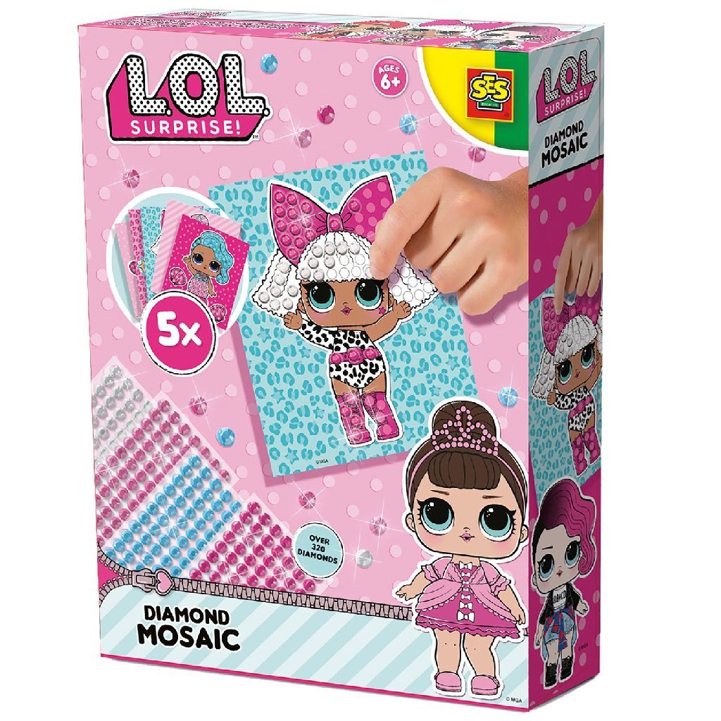 L.O.L. SES Mozaiek Diamantjes