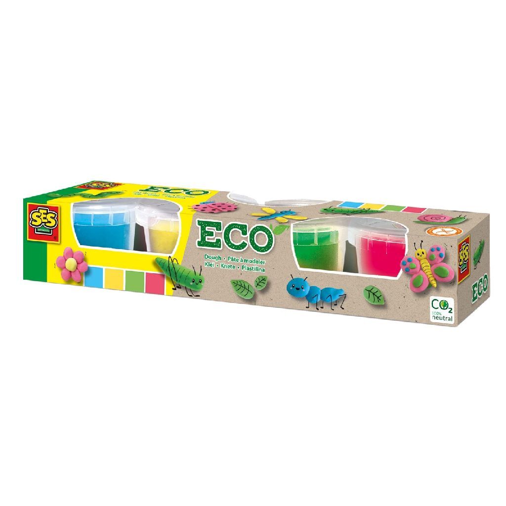 SES ECO Klei, 4 Kleuren