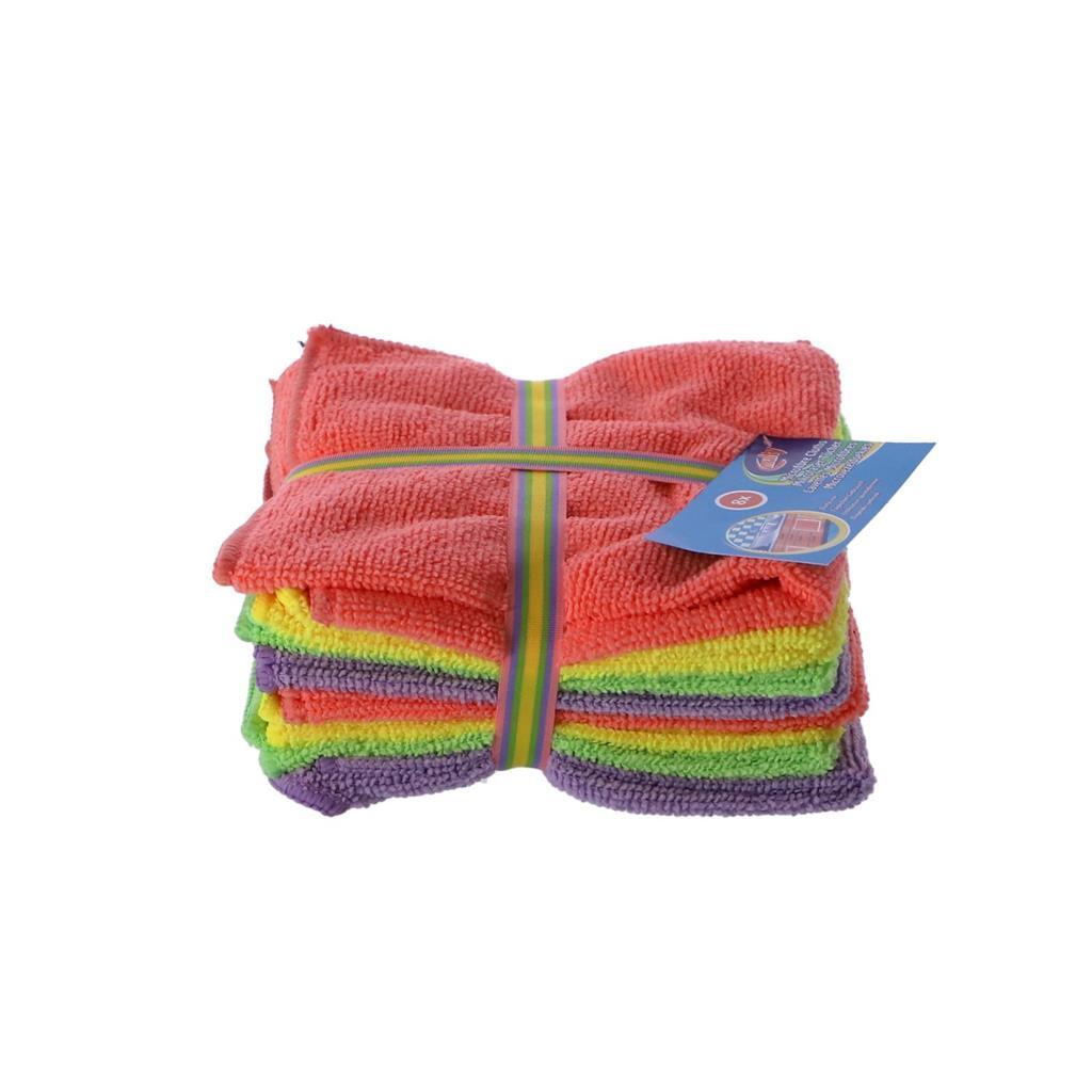 Multy Microfiber cloths 30x30 cm 8 pieces