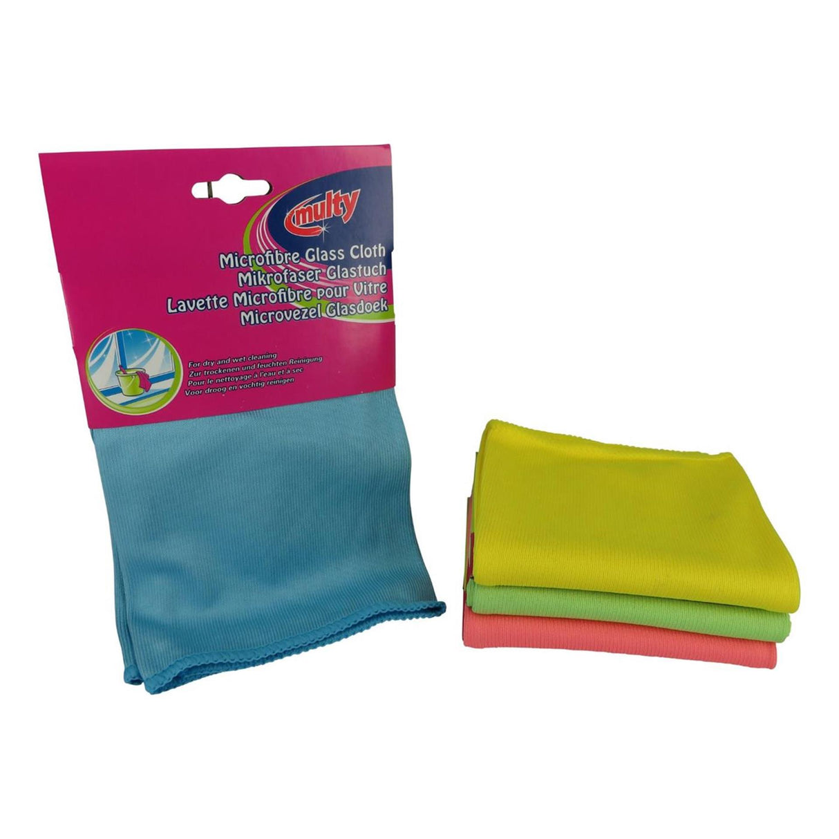 Multy microfibre window cloth 40x40cm