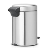 Brabantia Brabantia Newicon Pedaalemmer 3L Mat Staal