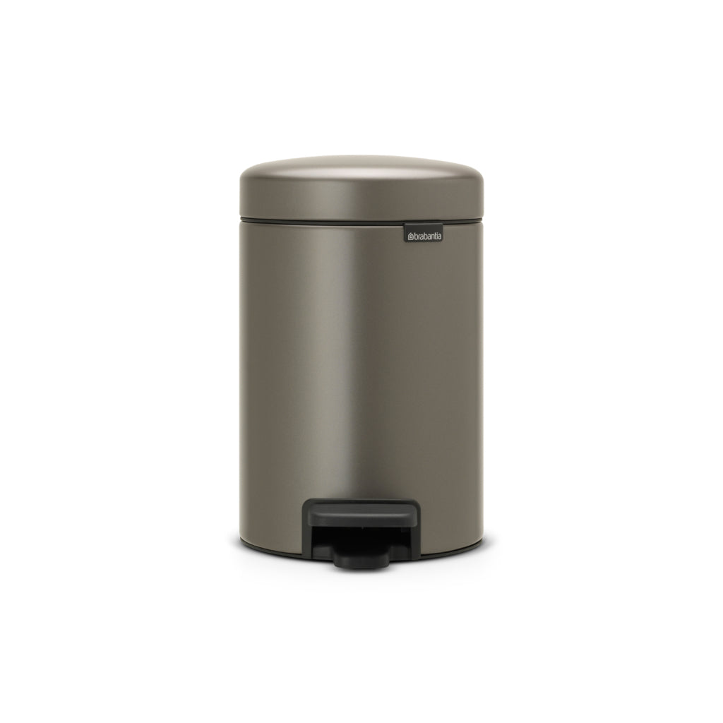 Brabantia Newicon Pedal Bin 3L Platinum