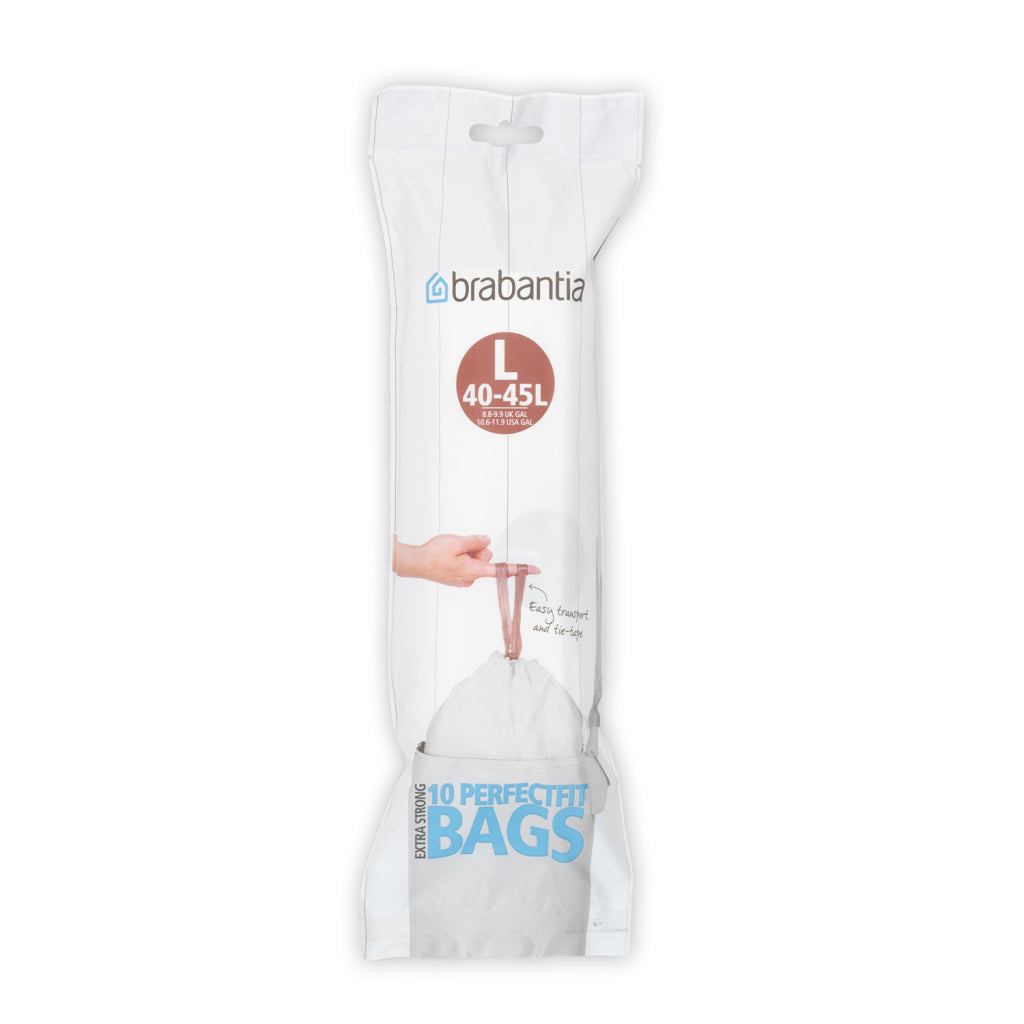 Brabantia Perfectfit Sacs de déchets l 40-45L 10 pièces