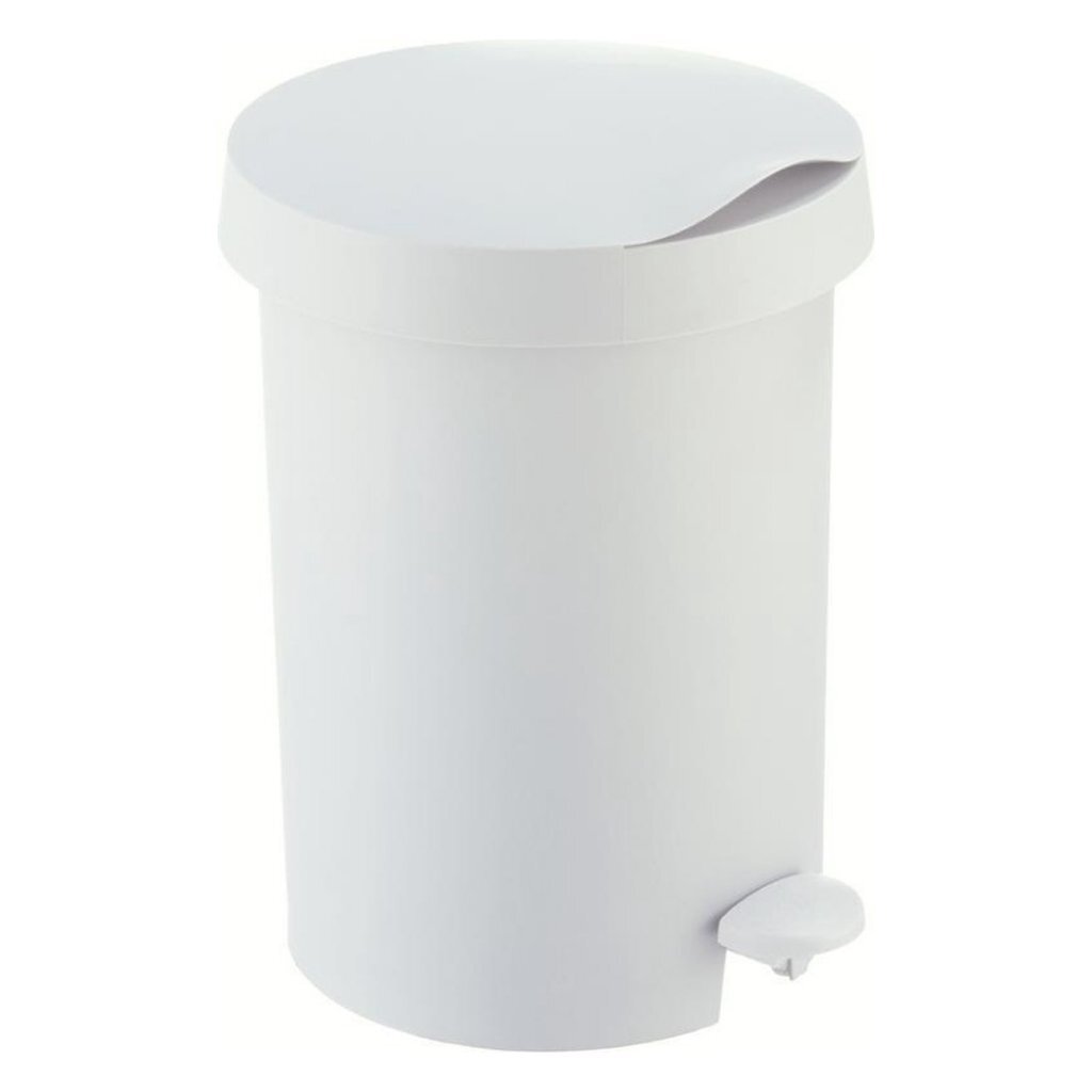 Sončni posodi Zodiac Pedal Bin 5L White