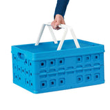 Sunware Square Pleging Crate + Bolsa más enfriador 32L 49x36x24.5 cm azul