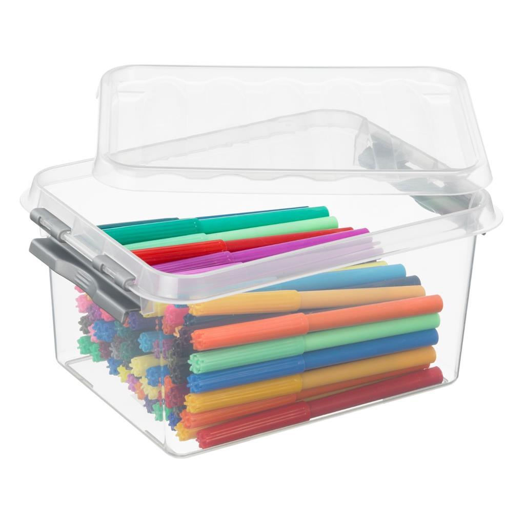 Sunware Q-Line Storage box 2L Transparent Gray