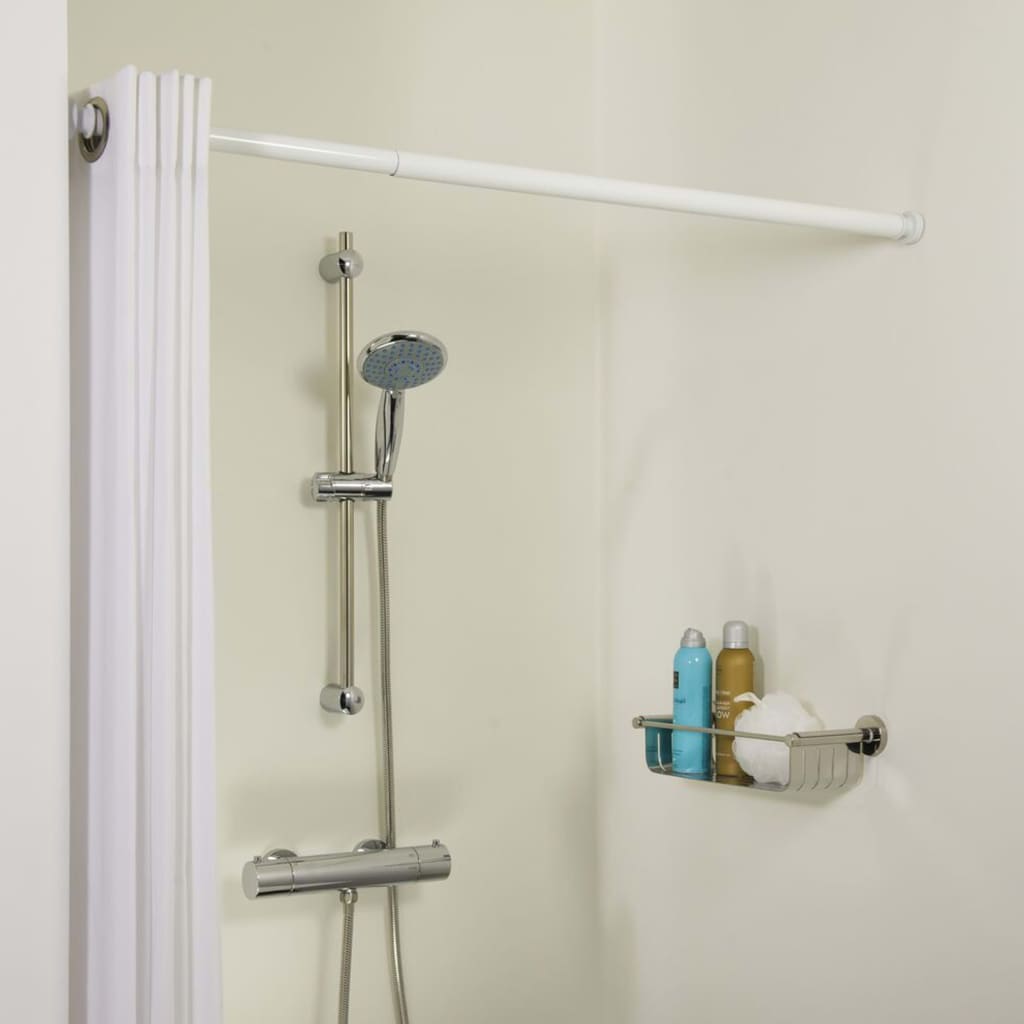 Sealskin Sealskin shower curtain rod telescopic 80-130 cm white