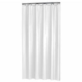 Cortina de ducha de piel de sello de sello Madeira 240 cm White 238501510