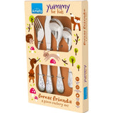 Amefa Amefa Kinderbestek Forrest Friends 4-delig Zilver