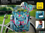 Dunlop Bicycle bag Backpack 2in1 20liter Content Tropical Print