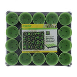 Kinzo Growing pots with tray 20 jars