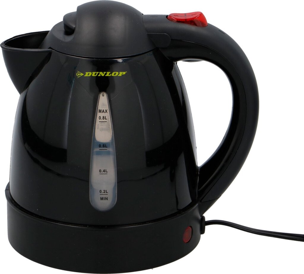 Spina Dunlop Camping Kettle Black 12V