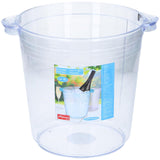 Cuisine elegance plastic ice bucket 26.3x21.5x22cm