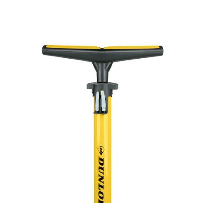 Bomba de bicicleta dunlop amarillo