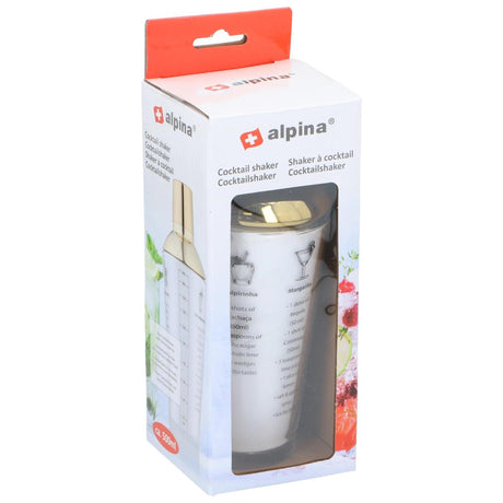 Alpina Cocktail Shaker Glas 480ml