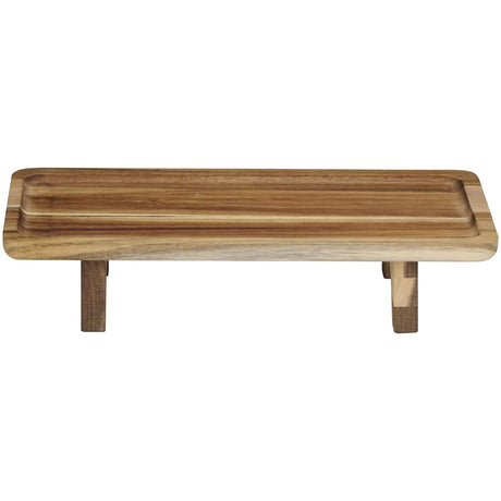 Alpina serving board accacia 30.7x15.5x6.5cm fsc