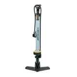 Dunlop bicycle pump gray with pressure gauge