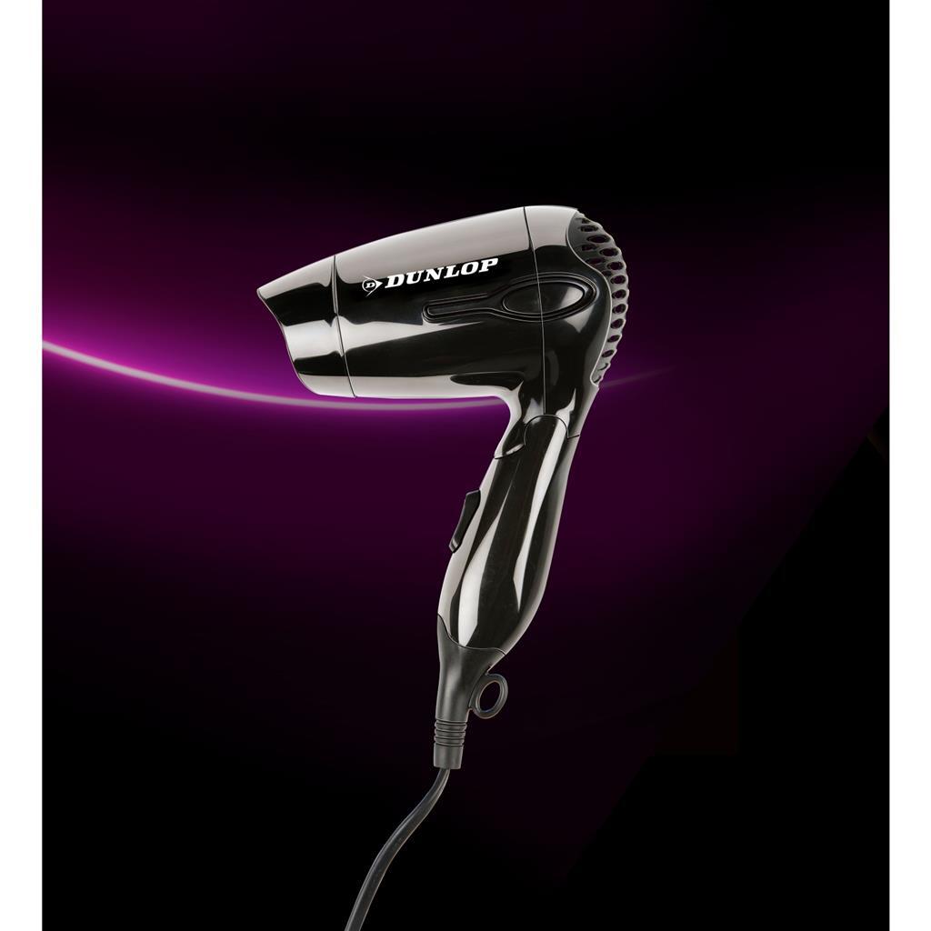 Dunlop Reis Hairdryer 1200W Nero